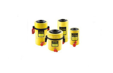 13ton Single Acting Hollow Plunger Hydraulic Cylinder 700bar With Hand Pump